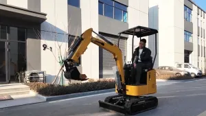 Miniexcavadora sobre orugas KV12A (850 kg)