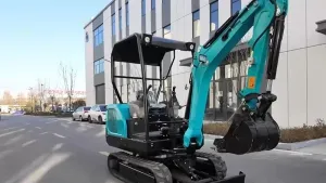 Miniexcavadora sobre orugas KV25 (2000 kg)