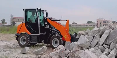 Cargadora eléctrica sobre ruedas E20/25