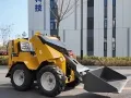 Minicargadora sobre ruedas S390