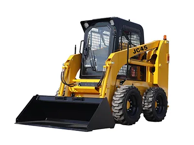 Minicargadora sobre ruedas JC45