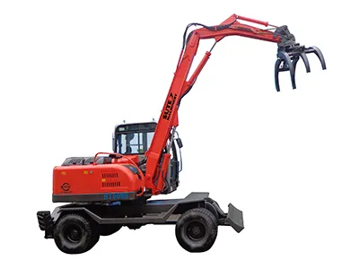 Excavadora sobre ruedas ST608W