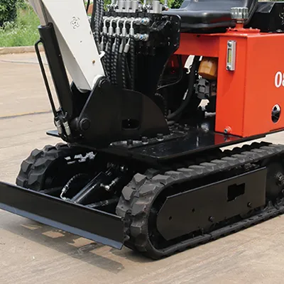 Miniexcavadora diésel sobre orugas KV08