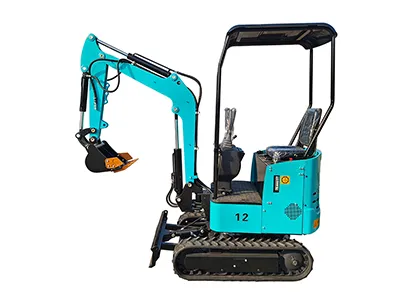 Miniexcavadora diésel sobre orugas KV12/12 Plus