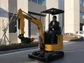 Miniexcavadora diésel sobre orugas KV12/12 Plus
