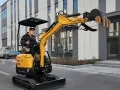 Miniexcavadora diésel sobre orugas KV13/13PLUS/15