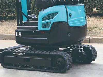 Miniexcavadora diésel sobre orugas KV18/18 PLUS