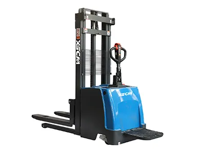 Apilador eléctrico de palets con operador de pie (1500 kg / 2000 kg)